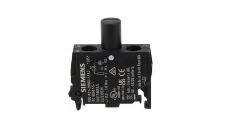 Oprawka blok LED biały 24V AC-DC montaż w obudowie przył śrubowe SIRIUS ACT 3SU1401-2BB60-1AA0-21299