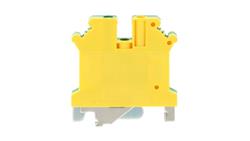 Złączka szynowa 1-torowa ZJU2-4PE 4mm2 żółto-zielona R34RR-07020000305-64851