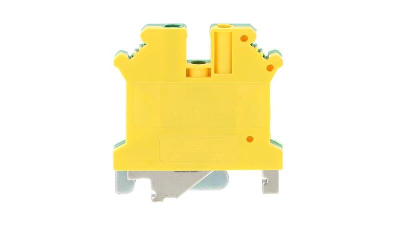 Złączka szynowa 1-torowa ZJU2-4PE 4mm2 żółto-zielona R34RR-07020000305-64851