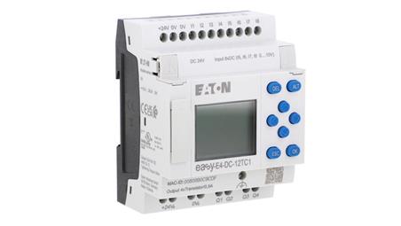 Przekaźnik programowalny 24VDC 8DI(4AI) 4DO-T EASY-E4-DC-12TC1 197213-3542