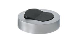 Włącznik meblowy srebrny nawierzchniowy fi65 230V 2,5A z kablem 2m 2x0,75mm2 (srebrno czany)-31170