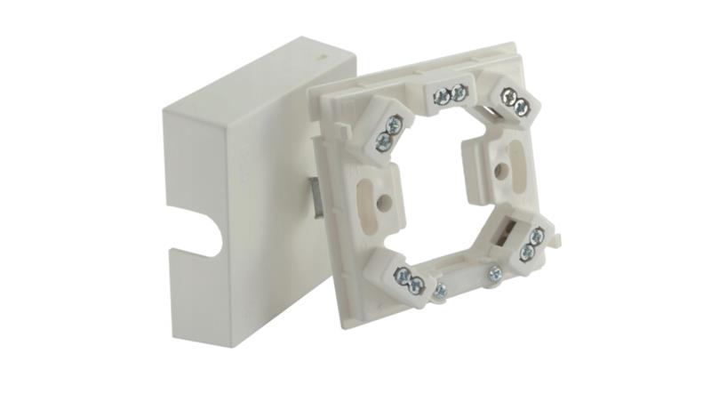 Puszka n/t przyłączeniowa do kuchenek 80x80x25mm 5 zacisków 6mm2 biała HAD01 35350206-77423 Puszka n/t przyłączeniowa do kuchenek 80x80x25mm 5 zacisków 6mm2 biała HAD01 35350206-77423