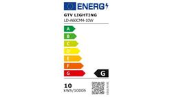 Żarówka LED E27 10W 810lm 4000K, z czujnikiem mikrofalowym i zmierzchowym LD-A60CM4-10W-47828