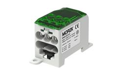 Blok dystrybucyjny - rozdzielczy OJL200A zielony wej: 1xAl/Cu10-70mm wyj: 6xCu 2,5-16mm2 MAB1201G10-64205