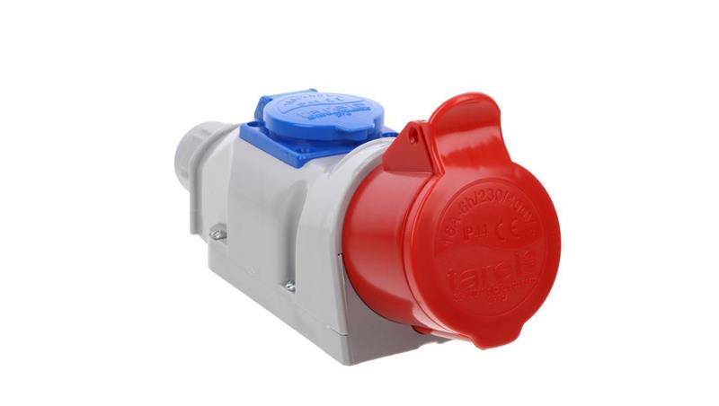 Zestaw 1x16a 5P 400V + gniazdo 230V nr 175-30463