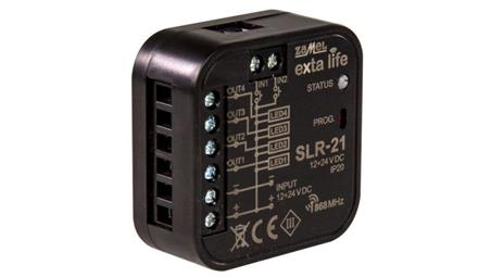 Sterownik LED 4-kanałowy 12-24VDC SLR-21 EXL10000033-51214