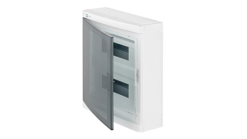 Rozdzielnica modułowa Elegant 2x12 natynkowa IP40 N+PE drzwi przezroczyste 2425-01-68951