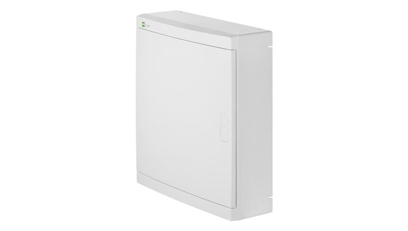 Rozdzielnica multimedialna Elegant 2x12 natynkowa IP40 N+PE drzwi białe 2425-20-70335