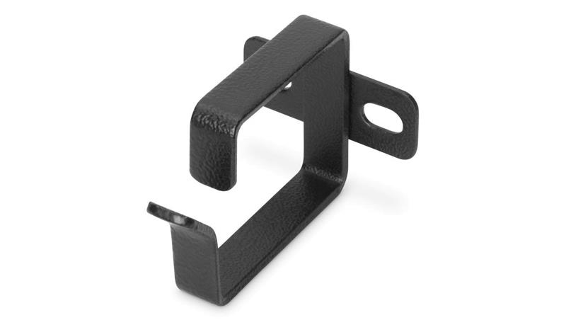 Wspornik kablowy W/44xG/60 czarny (RAL 9005) kpl. 10szt. DN-19 ORG-1-SW-73661