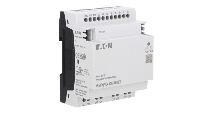 Rozszerzenie wejścia/wyjścia easyE4 24VDC 8DI 8DO-T EASY-E4-DC-16TE1 197220-7202 Rozszerzenie wejścia/wyjścia easyE4 24VDC 8DI 8DO-T EASY-E4-DC-16TE1 197220-7202