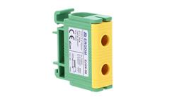 Złączka szynowa 1-torowa ZJUN-50 PE 50mm2 żółto-zielona R34RR-07020001703-64751