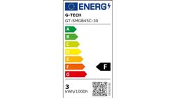 Żarówka LED SMD 2835, E27, B45C, 3W, 200 lm, 3000K, AC220-240V, 50-60 Hz, kąt świecenia 160-47751