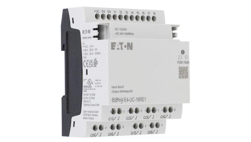 Rozszerzenie wejścia/wyjścia 12-24VDC 24VAC 8DI 8DO-R EASY-E4-UC-16RE1 197218-7209