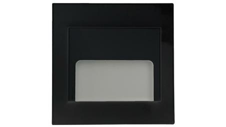 Oprawa Ontario czarna 1,5W 12VDC 4000K 9 led smd 3014 kwadrat do puszki fi 60-61370