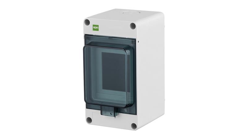 Rozdzielnica hermetyczna HERMETICA RN 1x3 400V AC 1000V DC zacisk N dymny IP65 2201-01-68869