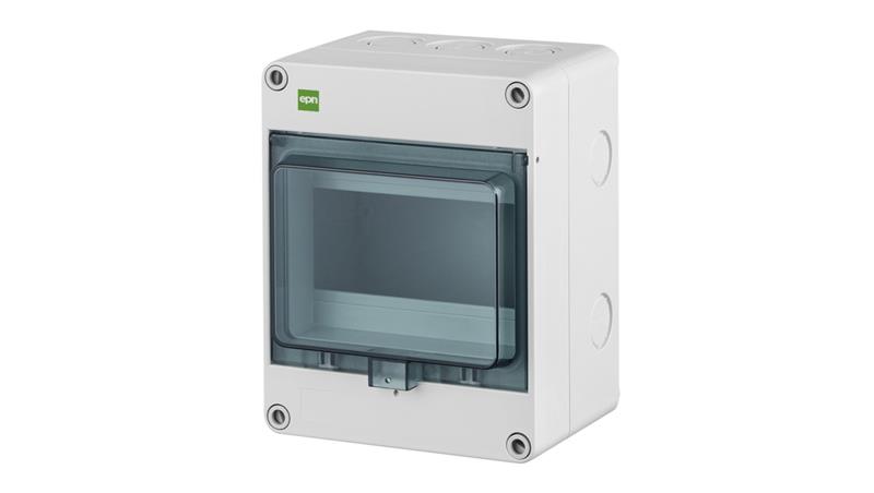 Rozdzielnica hermetyczna HERMETICA RN 1x6 400V AC 1000V DC zacisk N dymny IP65 2203-01-68837