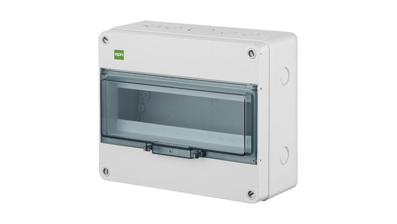 Rozdzielnica hermetyczna HERMETICA RN 1x12+1 400V AC 1000V DC PE+N dymny IP65 2207-01-68847