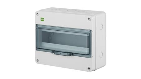 Rozdzielnica hermetyczna HERMETICA RN 1x12+1 400V AC 1000V DC PE+N dymny IP65 2207-01-68847