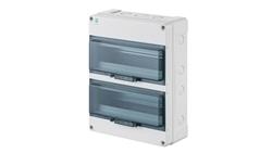 Rozdzielnica hermetyczna HERMETICA RN 2x12+2 400V AC 1000V DC PE+N dymny IP65 2209-01-68915