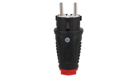 Wtyczka gumowa 16A 2P+Z 230V SCHUKO VDE IP54 /guma-poliamid/ TAURUS2 0511-sr-28944