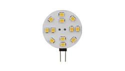 Żarówka G4 12 led smd 2835 1,9W CW zimna biała 12V DC-48756