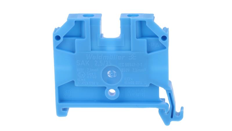 Złączka szynowa 2,5mm2 SAK 2.5/35 BL 0380480000-64911