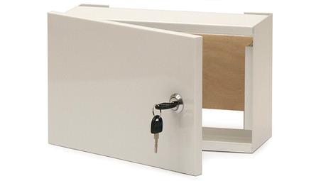 Obudowa metalowa 240x150x100mm tylna ścianka wykonana ze sklejki TPR-1 22302-65589