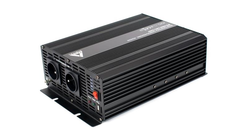 Samochodowa przetwornica napięcia 12 VDC / 230 VAC IPS-4000 4000W-13131 Samochodowa przetwornica napięcia 12 VDC / 230 VAC IPS-4000 4000W-13131