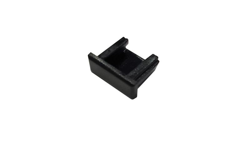 Zaślepka miniLUX czarna bez otworu-55370 Zaślepka miniLUX czarna bez otworu-55370