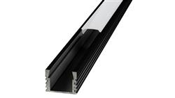 Profil czarny MiniLUX MAXI 1m wysoki nawierzchniowy-55378