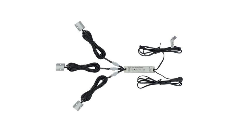 Czujnik sensor do drzwi DOOR-2 30W/60W 12V/24VDC włącznik bezdotykowy drzwiowy ptrójny-31173