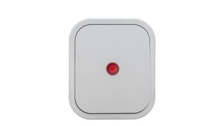 B2 Łącznik natynkowy 10A 250V schodowy IP54 podświetlany biały 00060278-40408
