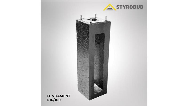 Fundament D16/100 (1000/260) 4xM20/160-49187