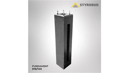 Fundament D16/140 (1400/260) 4xM20/160-49189