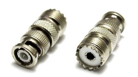 Adapter przejściówka redukcja gniazdo UHF / wtyk BNC 06187-33822