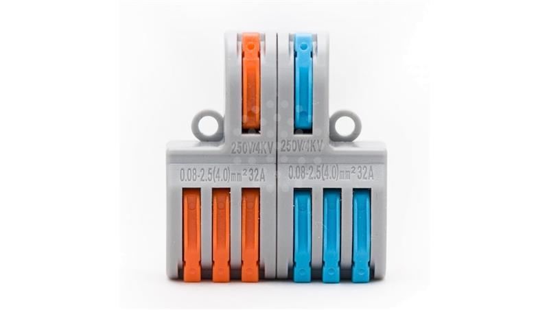 Szybkozłączka przelotowa 6-2 x0,8-4mm2 /50szt/-80645