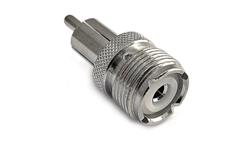 Adapter redukcja przejście gniazdo UHF / wtyk RCA Cinch 23400-33816
