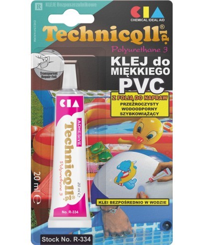 TECHNICQLL Klej do miękkiego PCV 20ml R-334