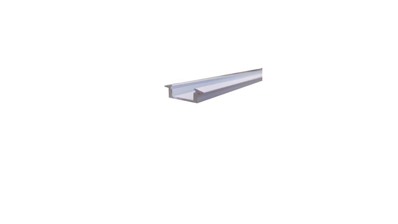 Komplet: profil 2m, 16mm x 4,6mm, do LED, typ A (wpuszczany) srebrny+ 2szt. zaślepek + osłonka mleczna PVC PR-A-200AW-M-55381 Komplet: profil 2m, 16mm x 4,6mm, do LED, typ A (wpuszczany) srebrny+ 2szt. zaślepek + osłonka mleczna PVC PR-A-200AW-M-55381