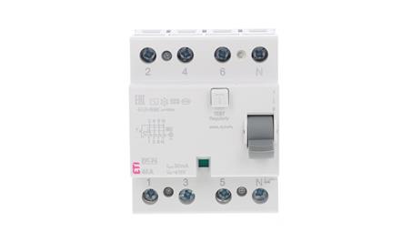 Wyłącznik różnicowoprądowy 4P 40A 0,03A typ AC EFI-P4 AC 40/0.03 002061612-20561