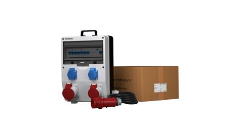 Rozdzielnica budowlana z kablem ECO-S/FI SKH 32A 16A 2x230V Doktorvolt 9764-66276