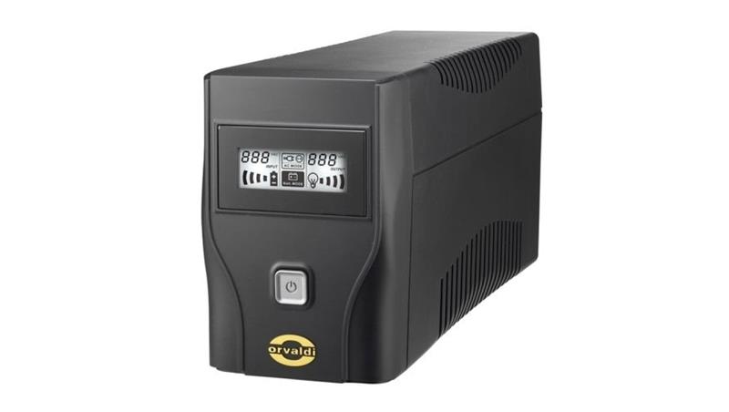 Zasilacz awaryjny UPS Orvaldi sinus 600 LCD 600VA/360W line-interactive czysta sinusoida VPS600-5060 Zasilacz awaryjny UPS Orvaldi sinus 600 LCD 600VA/360W line-interactive czysta sinusoida VPS600-5060