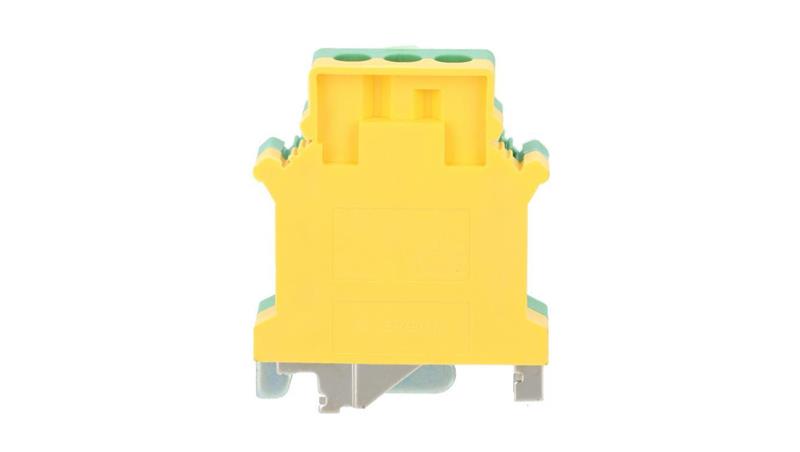 Złączka szynowa 1-torowa ZJU2-16/PE 16mm2 żółto-zielona R34RR-07020000605-64901