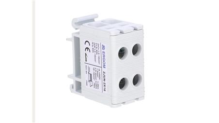 Złączka szynowa 1-torowa ZJU2-35/RD 35mm2 czerwona R34RR-07010000735-64900