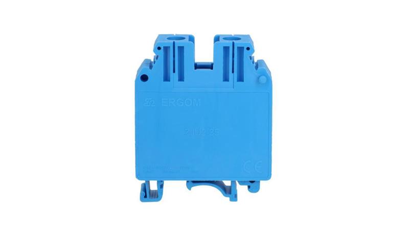 Złączka szynowa 1-torowa ZJU2-35/BL 35mm2 niebieska R34RR-07010000725-65026