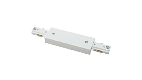 Konektor 180 stopni LUXSYSTEM-1F white biały długi z przyłączem CreeLamp CLtrack180W1FPC-61301