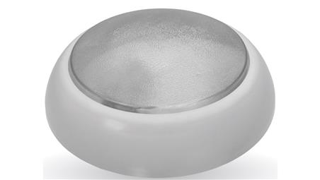 Oprawa KAJKO, E27, 60W, biała-polipropylen, klosz przeźroczysty-poliwęglan, IP44, IK10 A2910-P-53278