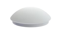Oprawa serii G7/TARA 350, 2xE27, 2x60W, biała-stal malowana proszkowo, klosz matowy-szkło, IP44 G7 350 2X60W-53292
