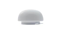 PLAFON G-3, E27, 60W, biała-stal malowana proszkowo, klosz matowy-szkło, mały okrąg IP20 G01 G-3-53083