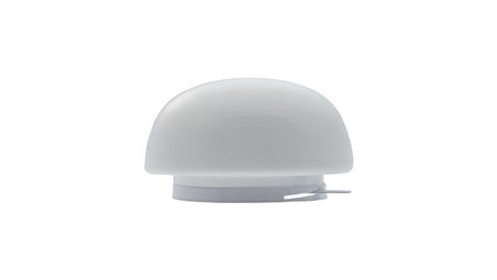 PLAFON G-3, E27, 60W, biała-stal malowana proszkowo, klosz matowy-szkło, mały okrąg IP20 G01 G-3-53083